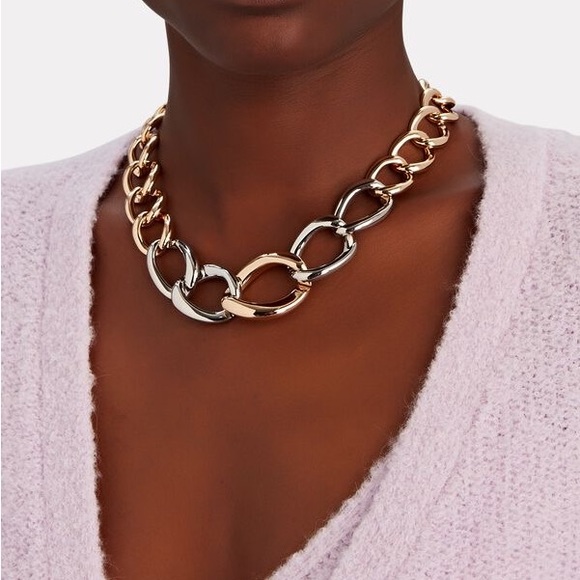 Dannijo Mulholland Chain Link Necklace NWT - Picture 7 of 11